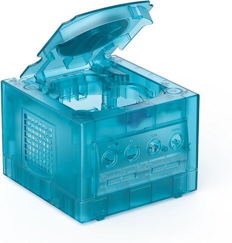 BITFUNX NGC Replacement Shell - Transparent Case Protective Housing for Gamecube NGC GC DOL-001/ DOL101 Game Console in Saudi Arabia