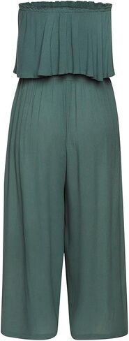 LASCANA Women's Flowy Strapless Culotte Jumpsuit in Saudi Arabia
