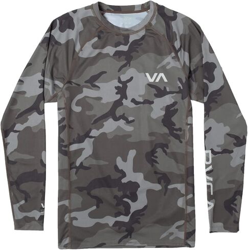 RVCA Men's RVCA L/S Rashguard Camo Medium in Saudi Arabia