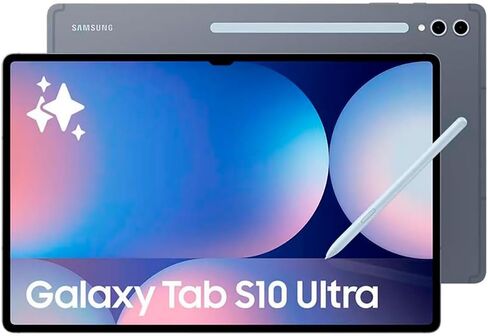 Samsung Galaxy Tab S10 Ultra (14.6 "، Wi-Fi) SM-X920N ، تخزين 256 جيجابايت + ذاكرة الوصول العشوائي 12 جيجا بايت ، Mediatek Dimensity 9300+ ، شاشة AMOLED ، مضادة للتأمل. in Kuwait