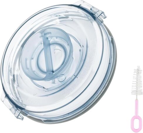 (مع فرشاة تنظيف) غطاء خلاط مكون من 3 أجزاء وقابس وفرشاة لخلاط حاوية Vitamix سعة 64 أونصة يناسب حاويات الملفات العالية in Saudi Arabia