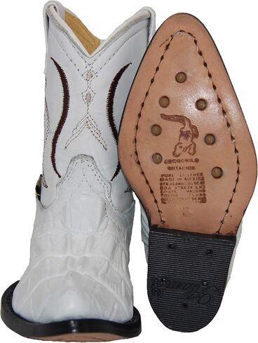 Kids Cowboy Boots Toddlers Western Crocodile Alligator Print Snip Toe Boot in Saudi Arabia