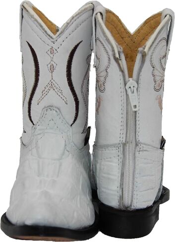 Kids Cowboy Boots Toddlers Western Crocodile Alligator Print Snip Toe Boot in Saudi Arabia