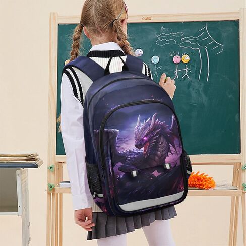 Forest Animals Backpack for Boys Girls Kids Elementary Middle School Bag Laptop Backpack Travel Rucksack in Saudi Arabia