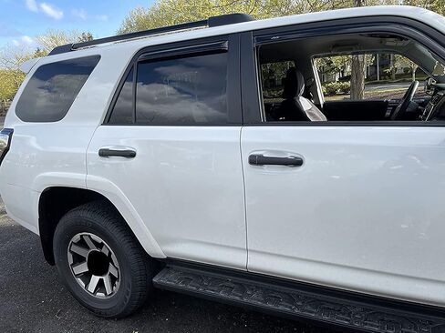 HIGH FLYING for Toyota 4Runner 5th Gen. 2010-2024 Car ABS Matte Black Side Door Handles Cover Trim 8pcs (with Keyless Hole), NOT Fit Limited in Saudi Arabia