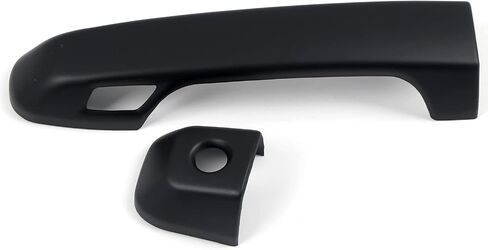 HIGH FLYING for Toyota 4Runner 5th Gen. 2010-2024 Car ABS Matte Black Side Door Handles Cover Trim 8pcs (with Keyless Hole), NOT Fit Limited in Saudi Arabia