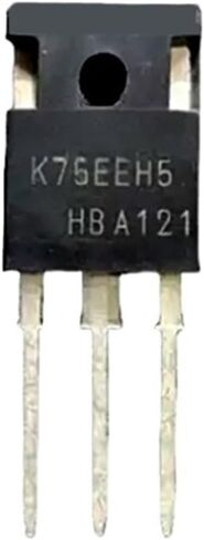 5pcs/lot k75eeh5 ikw75n65eh5 to-247 75a 600v inverter igbt tube single in Saudi Arabia