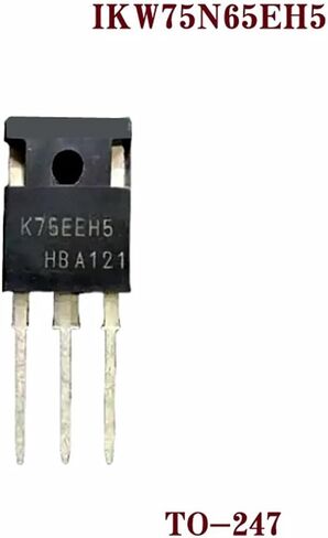 5pcs/lot k75eeh5 ikw75n65eh5 to-247 75a 600v inverter igbt tube single in Saudi Arabia