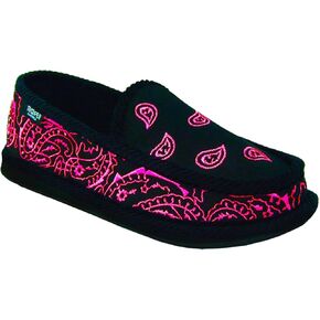 Unisex-Adult KS-002E Embroidery Bandana Paisley Slippers Shoes in Kuwait