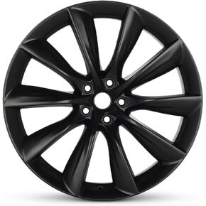 For 2016-2021 Tesla Model X 22 Inch Painted Silver Rim - OE Direct Replacement - Road Ready Car Wheel in Saudi Arabia