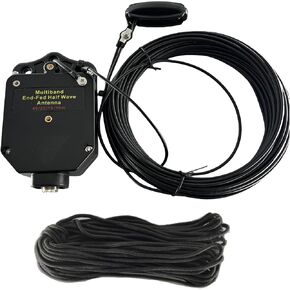 JYR8010-400W نهاية بنك الاحتياطي الفيدرالي هوائي 400 واط هوائي الراديو على الموجات القصيرة 4 الفرقة 10 متر 12 متر 15 متر 17 متر 20 متر 30 متر 40 متر 80 متر سلك طويل هوائي 1:64 Balun in Kuwait