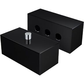 Supreme Suspensions - 1" Rear Lift Blocks for 2003-2013 Ram 2500 and 2003-2022 Ram 3500 4WD - (2X) High-Strength Steel 3/4th Pin Blocks in Kuwait