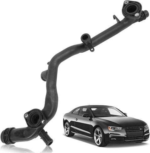 Engine Coolant Radiator Pipe Water Hose for S4 S5 Q7 3.0T 2008-2012 Touareg 2013-2018 06E121045Q 06E121045AE 06E121045BA 06E121045BD Radiator Coolant Y-Pipe in Saudi Arabia