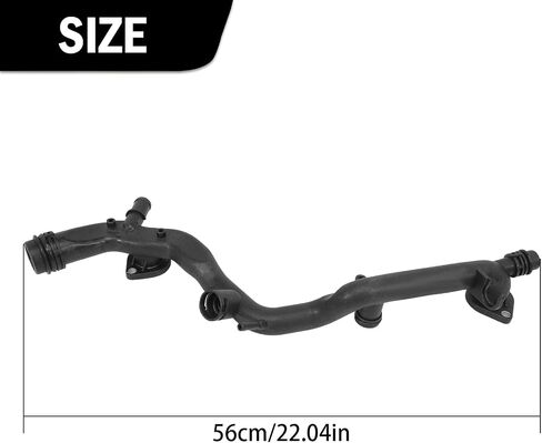 Engine Coolant Radiator Pipe Water Hose for S4 S5 Q7 3.0T 2008-2012 Touareg 2013-2018 06E121045Q 06E121045AE 06E121045BA 06E121045BD Radiator Coolant Y-Pipe in Saudi Arabia