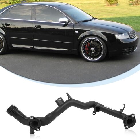 Engine Coolant Radiator Pipe Water Hose for S4 S5 Q7 3.0T 2008-2012 Touareg 2013-2018 06E121045Q 06E121045AE 06E121045BA 06E121045BD Radiator Coolant Y-Pipe in Saudi Arabia