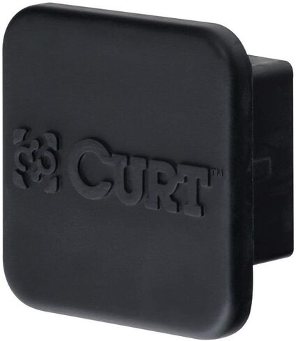 Curt 13410 22272 Class 3 Trailer Hitch with 2 Inch Receiver and 2 Inch Rubber Hitch Tube Cover Bundle for 10-19 Subaru Outback in Saudi Arabia