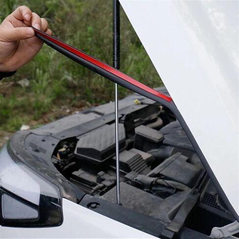 4M Car Hood Sealing Strip Noise Insulation Z Type Rubber Engine Cover Trim Edge Weatherstrip Sealant Band Auto Protector Seal in Saudi Arabia