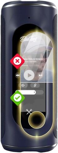 IPG for Blue Tees Golf Player + GPS Speaker Touchscreen Display HydroGel Screen Protector Hydrogel Invisible Screen Guard - HD Quality/Self-Healing/Bubble -Free for GolfPlayer in Saudi Arabia
