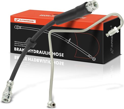 A-Premium Front Side Prake Side Hoster Hose متوافق مع نماذج Audi المختارة-A4 2016 ، A4 Allroad Quattro 2017-2021 ، A5 Quattro Sportback 2018-2021-استبدل# 8W0611708B in Saudi Arabia
