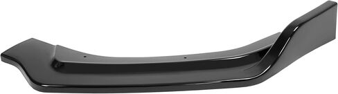 HECASA Front Bumper Lip Spoiler Compatible with 2018-2024 Infiniti Q50 Luxe/Base Models JDM Style, PP Plastic 3PC Style Under Chin Splitter Bumper Valance Diffuser Protector Air Dams - Gloss Black in Saudi Arabia