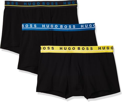 BOSS 3-Pack Stretch Cotton Regular Fit Trunks in Saudi Arabia