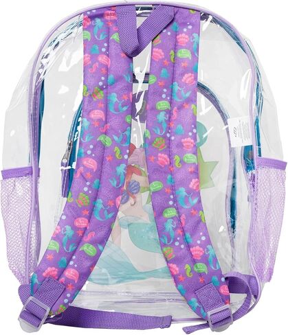 Disney The Little Mermaid Transparent 16" Backpack in Saudi Arabia