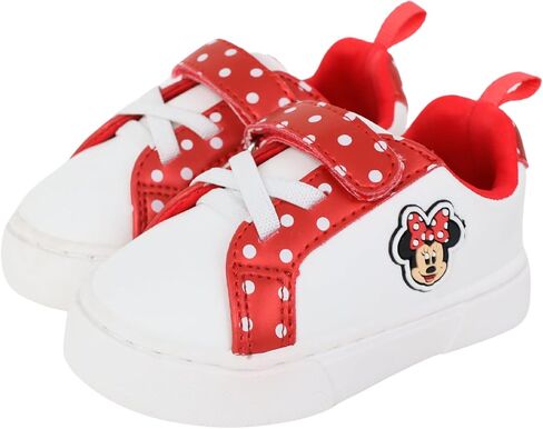 Disney Infant Sneakers - Winnie The Pooh and Minnie Mouse Baby Court Sneakers with a Hook and Loop Closure in Saudi Arabia