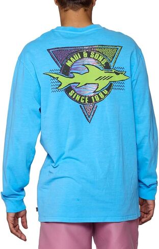 قمصان طويلة الأكمام للرجال والنساء | أنماط وألوان متعددة | تي شيرت مستوحاة من ثقافة تصفح كاليفورنيا in Kuwait