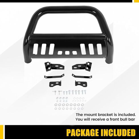 KUAFU Bull Bar Brush Guard Compatible with 2009-2015 Honda Pilot Grille Grill Guard Impact Bar 304 Stainless Steel Polishing Silvery in Saudi Arabia