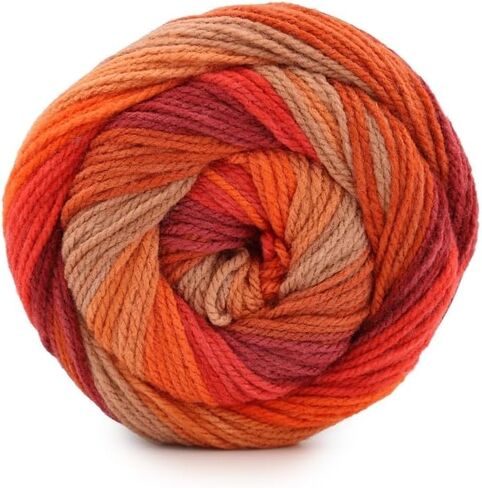 Caron Cinnamon Swirl Cakes Yarn, Hibiscus in Kuwait