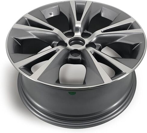 New 18x7.5 Inch 18" Alloy Wheel for 2014–2019 Toyota Highlander | OEM Design Rim | Machined Gray | Single Front or Rear Factory-Style Replacement Car Wheel | Direct Fit - OE Stock Specs | 75162 75162A in Saudi Arabia
