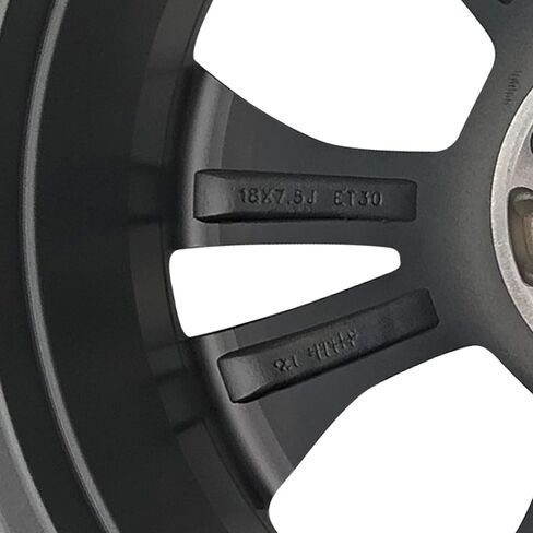 New 18x7.5 Inch 18" Alloy Wheel for 2014–2019 Toyota Highlander | OEM Design Rim | Machined Gray | Single Front or Rear Factory-Style Replacement Car Wheel | Direct Fit - OE Stock Specs | 75162 75162A in Saudi Arabia