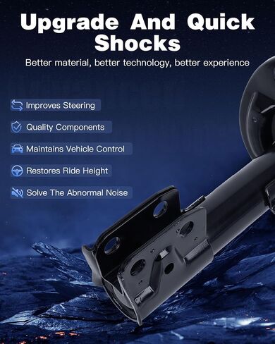 ECCPP Shocks Struts Front Rear Shocks Absorbers Struts for 2014-2018 for Toyota Corolla 3340048 72990 3340047 72989 3410014 72991-4pcs shocks in Saudi Arabia