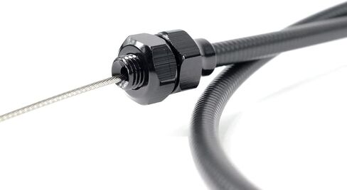 Motion Raceworks 48" LS Throttle Cable w/Pedal Clevis Attachment 18-151 in Saudi Arabia