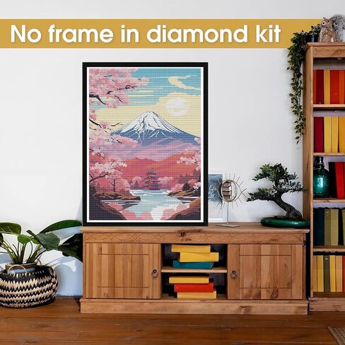Bimkole 5D Diamond Arts Painting Kits Blue Sky, Full Drill DIY Rhinestone Embroidery Set Paint with Diamonds Art Dock by Number Kits Cross Stitch Home Wall Craft Decoration (12x16Inch) in Saudi Arabia