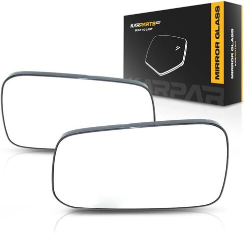 ل Chevy HHR 2006 07 08 09 10 2011 Mirror Glass Driver Side | غير حار | مع لوحة الدعم | نوع مسطح | استبدال لعام 20835467 in Kuwait