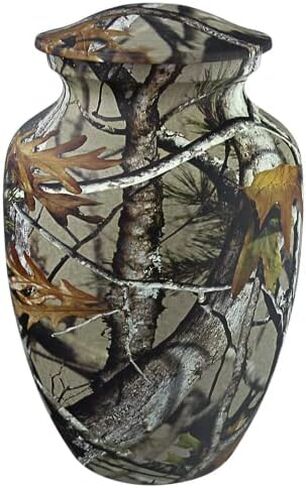 Starry Night Blue Cremation Urn for Ashes - Medium, Aluminum, Blue Urn, Child Urn, Medium Sized Cremation Urn, 8.5 Inches High in Kuwait