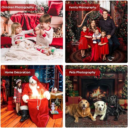Kate Christmas Photography Backdrop Wonderland Enchanted Snowy Trees Backdrops for Holiday Party Banner Winter Snow Forest Photo Booth Prop 10x10ft in Saudi Arabia