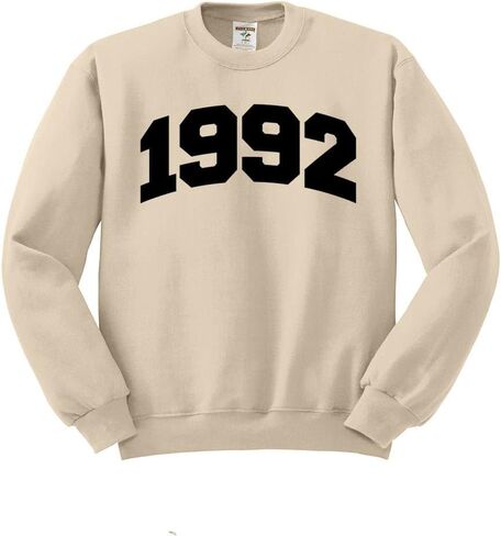 TeesAndTankYou 1992 College Style Sweatshirt Unisex in Saudi Arabia