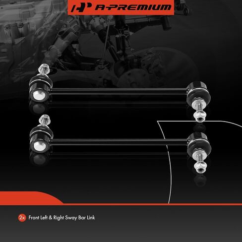 A-Premium 2 X Front Sway Bar Links Bar Bar Bar ، متوافقة مع شيفروليه سبارك 2016 2017 2018 2019 2020 2021 2022 in Saudi Arabia