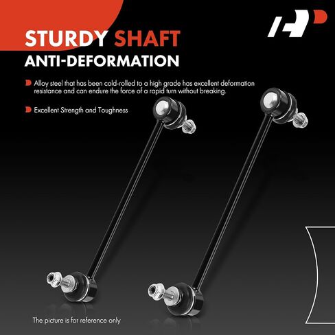 A-Premium 2 X Front Sway Bar Links Bar Bar Bar ، متوافقة مع شيفروليه سبارك 2016 2017 2018 2019 2020 2021 2022 in Saudi Arabia