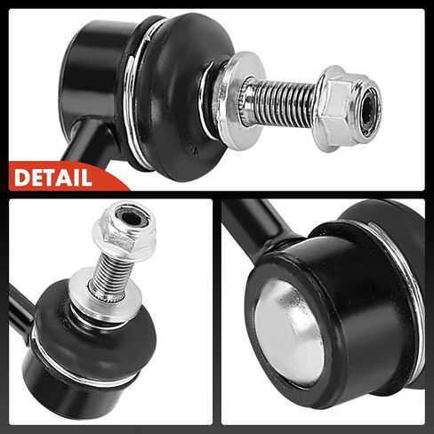 A-Premium 2 X Front Sway Bar Links Bar Bar Bar ، متوافقة مع شيفروليه سبارك 2016 2017 2018 2019 2020 2021 2022 in Saudi Arabia