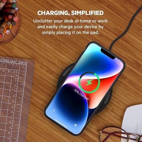 Battery Case for iPhone 15 Pro, Full Encircle 10000mAh High Capacity Rechargeable Portable Charger Case Extended Battery Pack for iPhone 15 Pro(6.1 inch) Wireless Charging Case with Carplay-Black in Kuwait