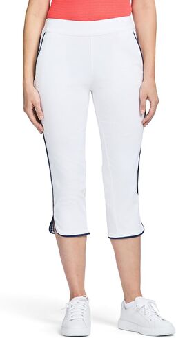 Izod Women's Athletic Capri Pants Performance Golf Travel Golf in Saudi Arabia