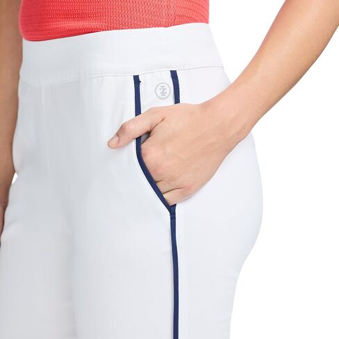 Izod Women's Athletic Capri Pants Performance Golf Travel Golf in Saudi Arabia