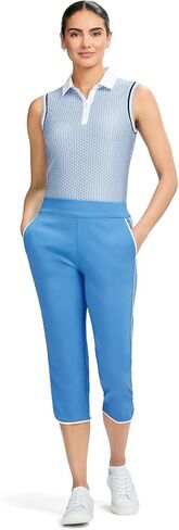 IZOD Women's Athletic Capri Pants Performance Stretch Travel Golf in Saudi Arabia