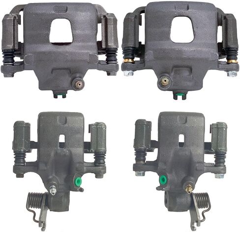 Arrhythmic 4X Front and Rear Automotive Replacement Brake Calipers Without Pads for Nissan Maxima 1995 1996 1997 1998 1999 for INFINITI I30 1996 1997 1998 1999 in Saudi Arabia