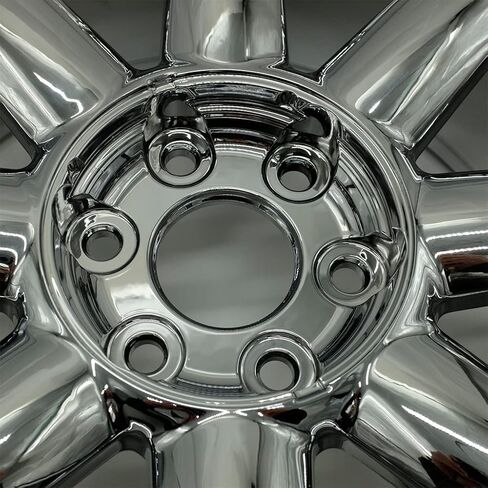 New 20x8.5 Inch 20" Alloy Wheel for 2007–2014 GMC Sierra Denali, Yukon XL 1500 | OEM Design Replacement | Chrome Finish | Set of Front or Rear Replacement Car | Direct Fit - OE Stock Specs | 5304 in Saudi Arabia