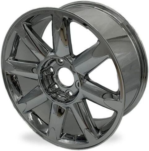 New 20x8.5 Inch 20" Alloy Wheel for 2007–2014 GMC Sierra Denali, Yukon XL 1500 | OEM Design Replacement | Chrome Finish | Set of Front or Rear Replacement Car | Direct Fit - OE Stock Specs | 5304 in Saudi Arabia