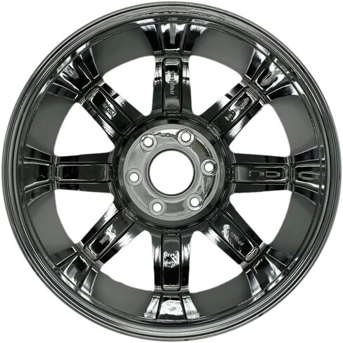 New 20x8.5 Inch 20" Alloy Wheel for 2007–2014 GMC Sierra Denali, Yukon XL 1500 | OEM Design Replacement | Chrome Finish | Set of Front or Rear Replacement Car | Direct Fit - OE Stock Specs | 5304 in Saudi Arabia